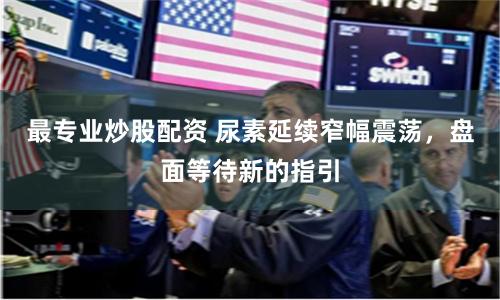 最专业炒股配资 尿素延续窄幅震荡，盘面等待新的指引