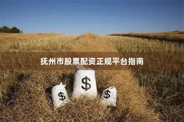 抚州市股票配资正规平台指南
